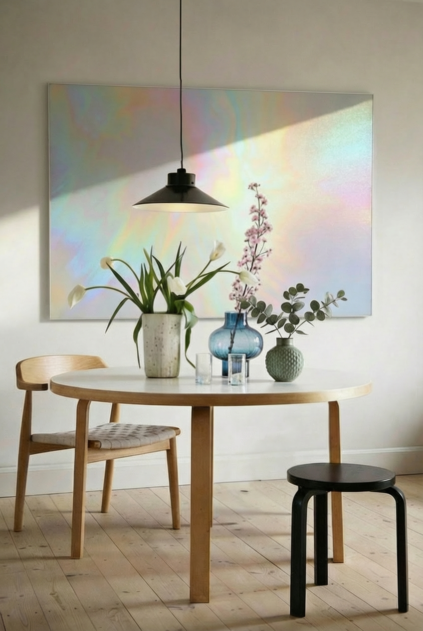 Esszimmer Wandbild Aura Reflexionen