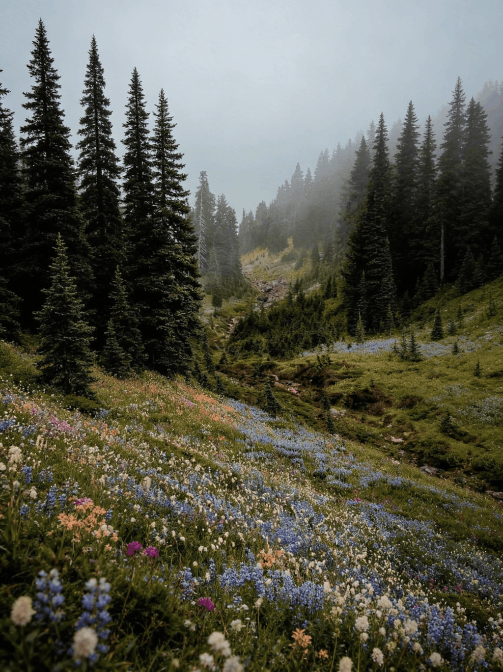 Berglandschaft Wandbild