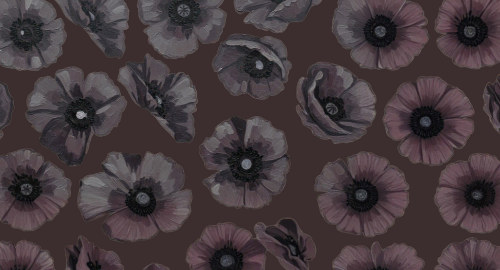 Opium Heaven - Wandbild Mohnblumen