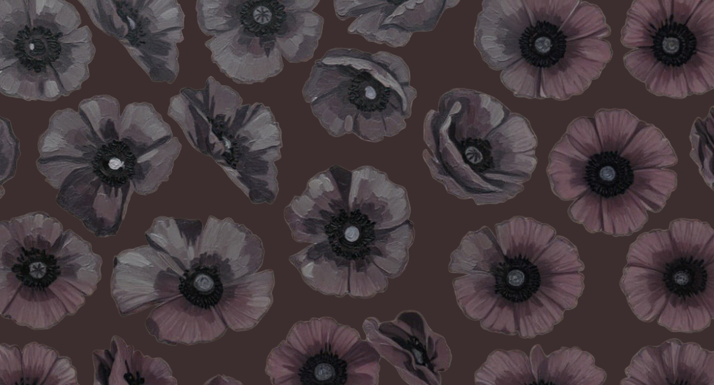 Opium Heaven - Wandbild Mohnblumen