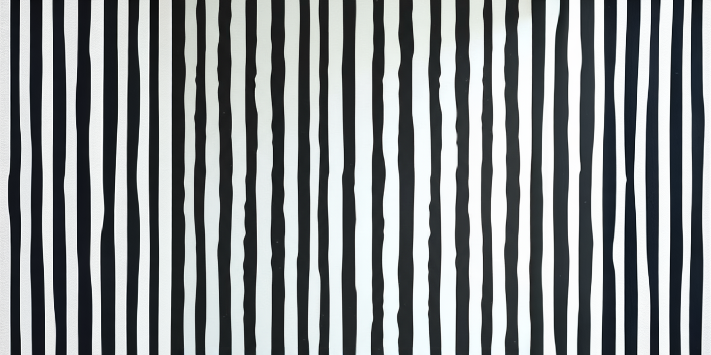 Enough Color – Abstraktes Schwarz-Weiß Wandbild