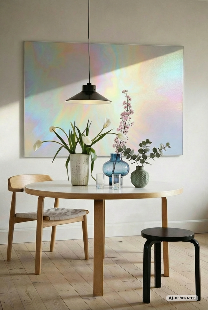 Reflections - Aura Wandbild – AI GENERATED / KI-GENERIERT