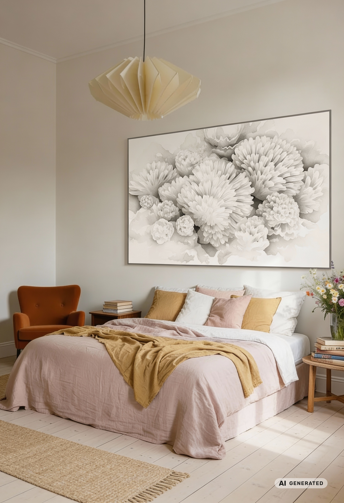Untouchable Beauty - Wandbild Korallenriff – AI GENERATED / KI-GENERIERT